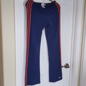 Stretchy long Adidas workout pants